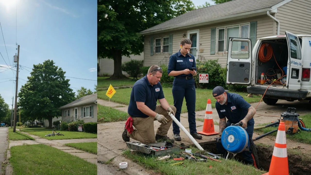 Sewer Line Repair in Rinard, IL near me